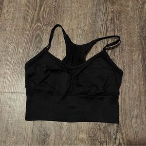 Fashion Nova Black Sports Bra